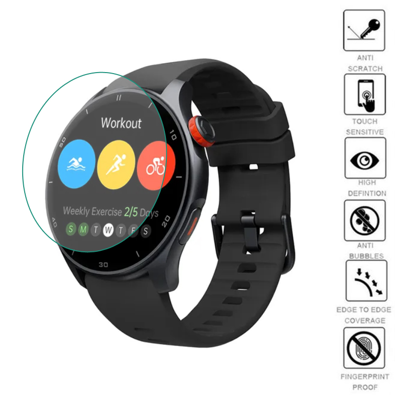 Motorola Smartwatch Accessories - 5 sztuk TPU miękki Smartwatch przezroczysta