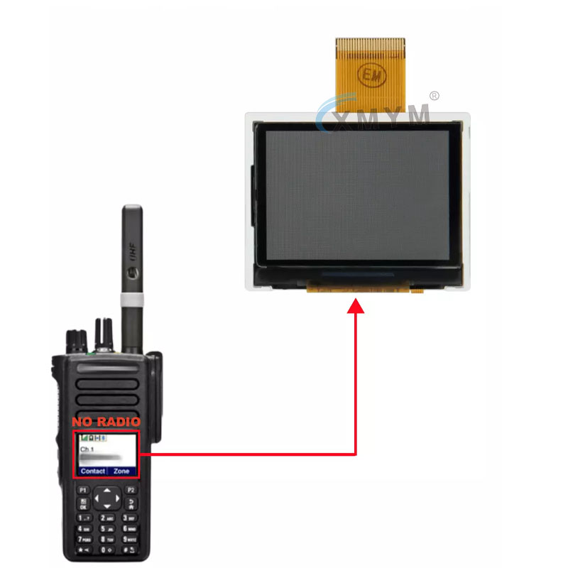 Motorola Smartwatch Accessories - Nowa Płytka Ekranu LCD do Radiotelefonów