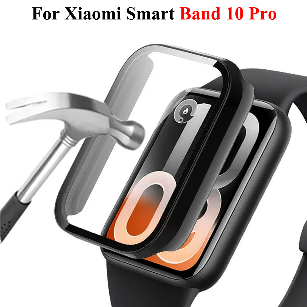 Smartwatch Universal - Szkło+Etui do Xiaomi Mi Band 10