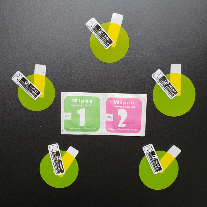 Motorola Smartwatch Accessories - Okrągły TPU miękka przezroczysta folia do