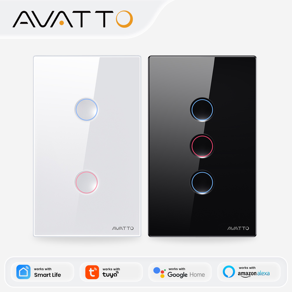 Smart Accessories - AVATTO 1/2/3/4 Gangowy Inteligentny Włącznik Światła