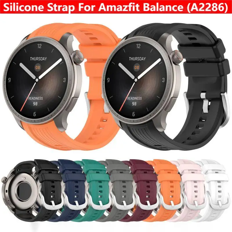 Garmin Smartwatch Accessories - Silikonowy pasek do smartwatcha Amazfit Balance