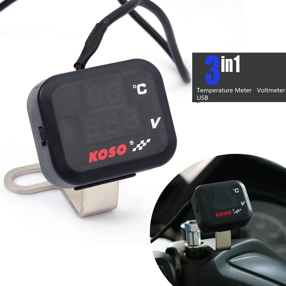 Smartwatch Universal - 3 w 1 uniwersalny KOSO woltomierz