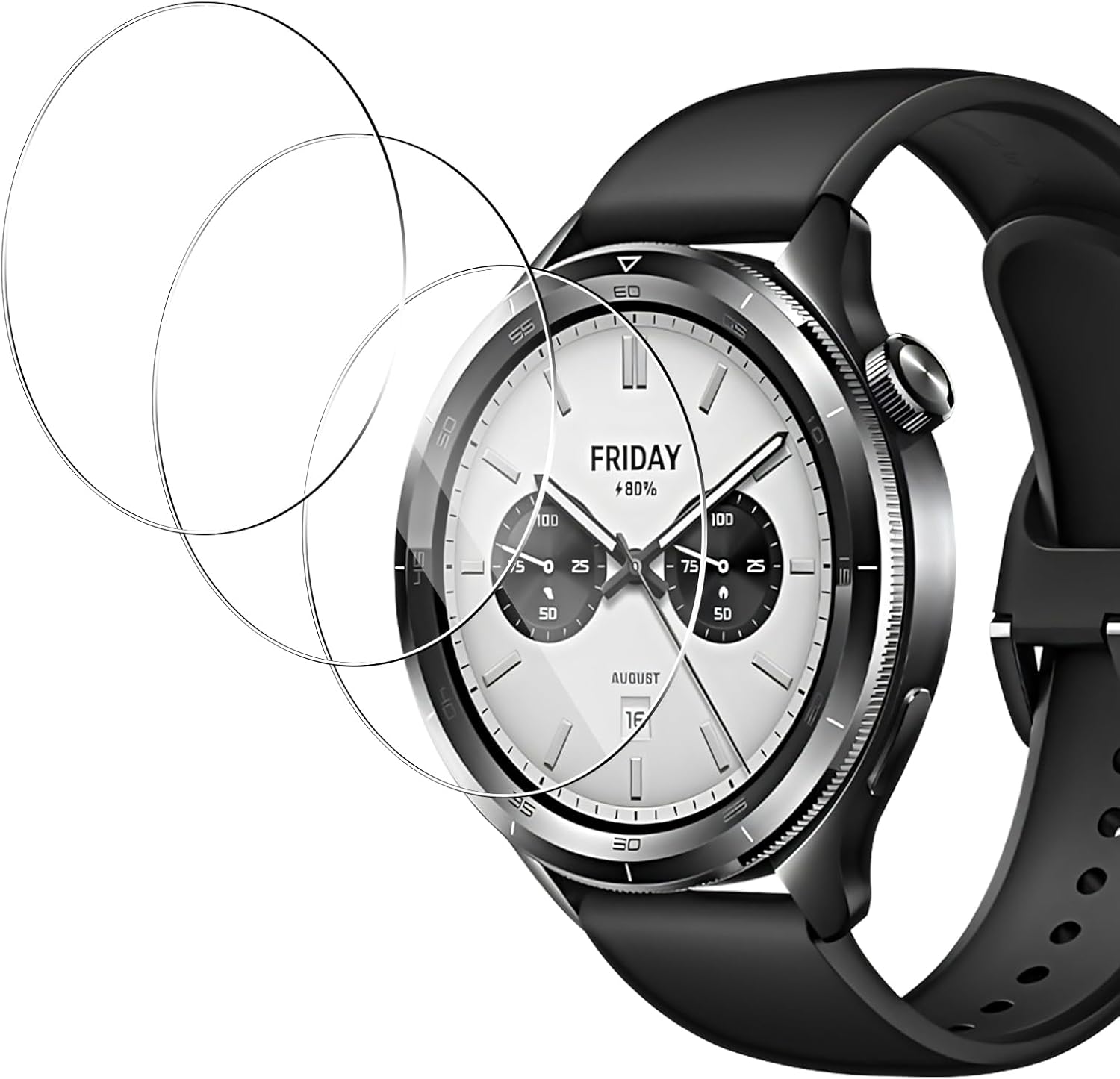3 szt. Szkło hartowane Smartwa – Xiaomi Smartwatch S4 Accessories recenzja i cena