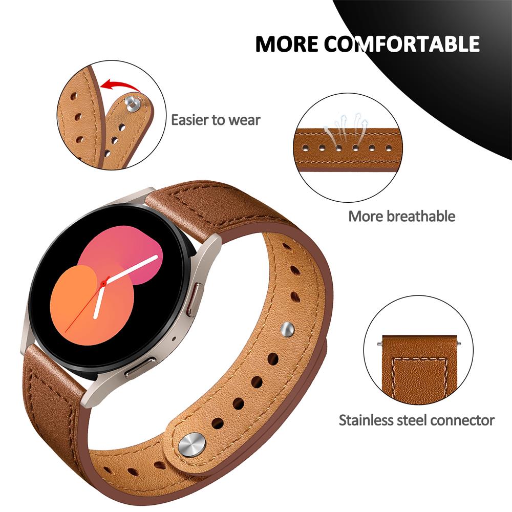 Skórzany pasek do Samsung Gala – Xiaomi Smartwatch S3 Accessories recenzja i cena