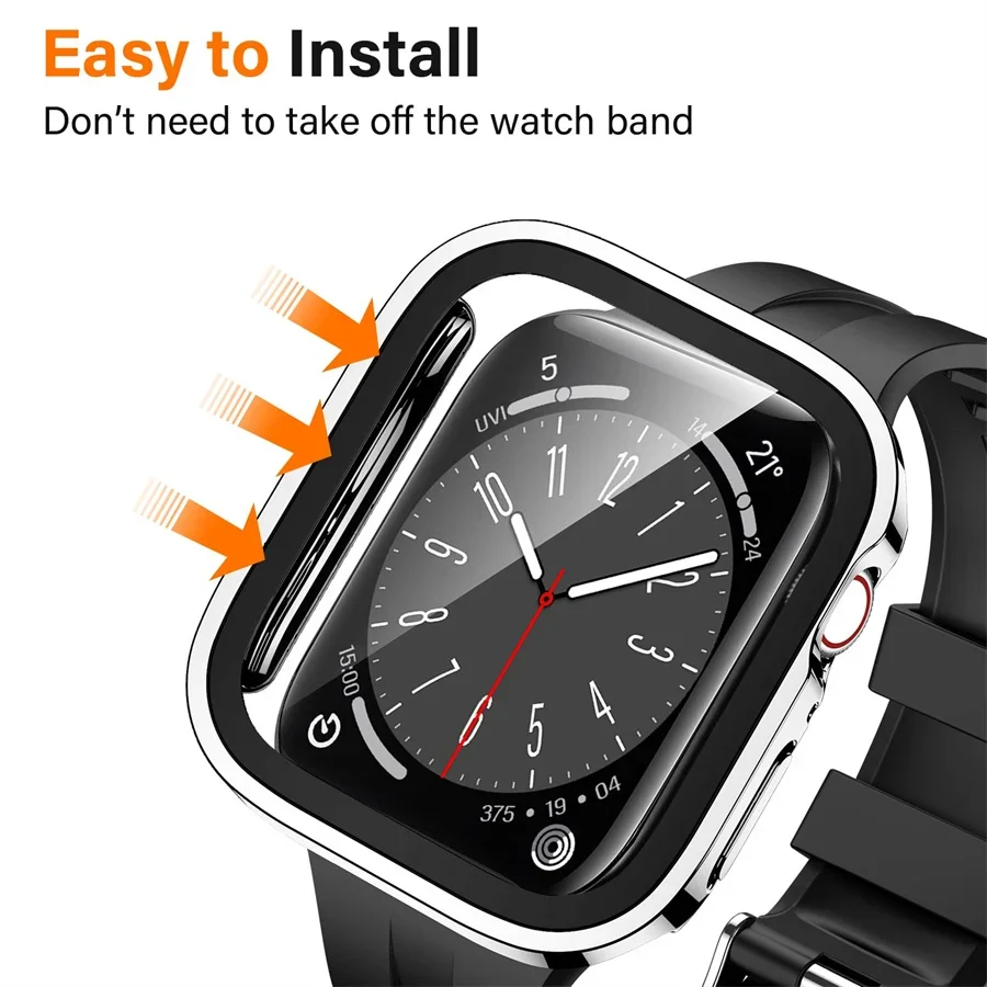 Szkło + osłona do etui Apple W – Garmin Smartwatch Accessories recenzja i cena