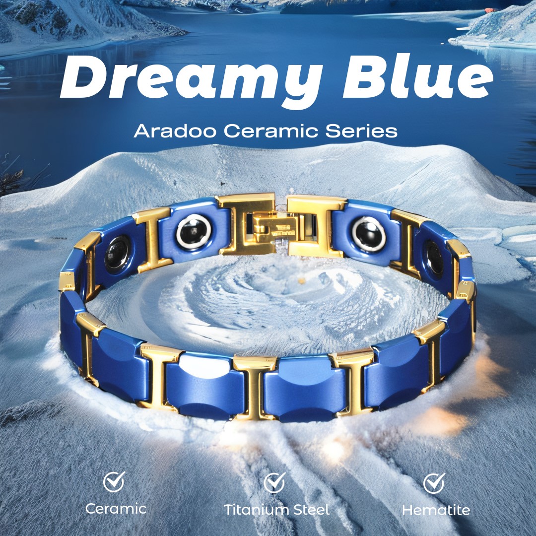 Marzycielska niebieska bransol – Ceramic Link Bracelet recenzja i cena