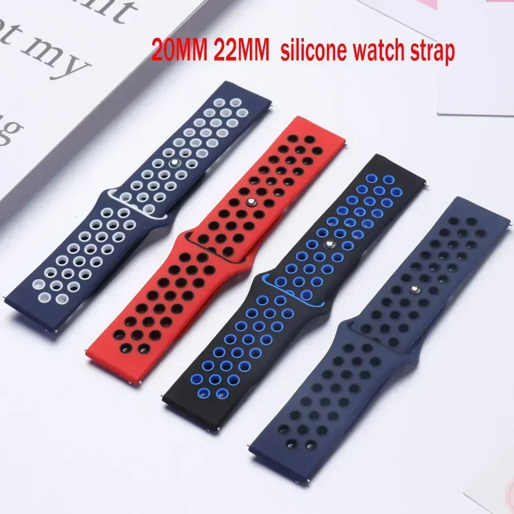 Pasek silikonowy 22MM 20mm do  – Xiaomi Smartwatch S4 Accessories recenzja i cena