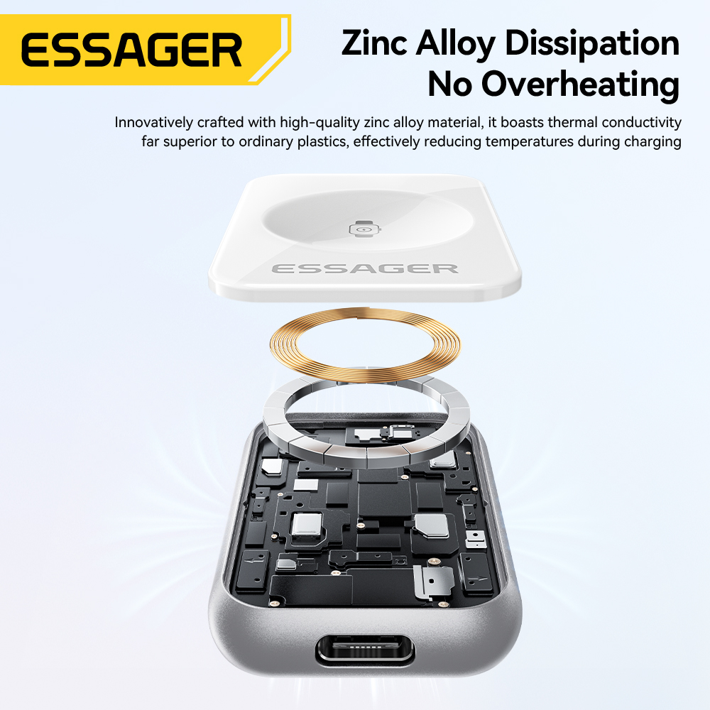 Magnetyczna ładowarka bezprzew – Wireless Charger Watch recenzja i cena