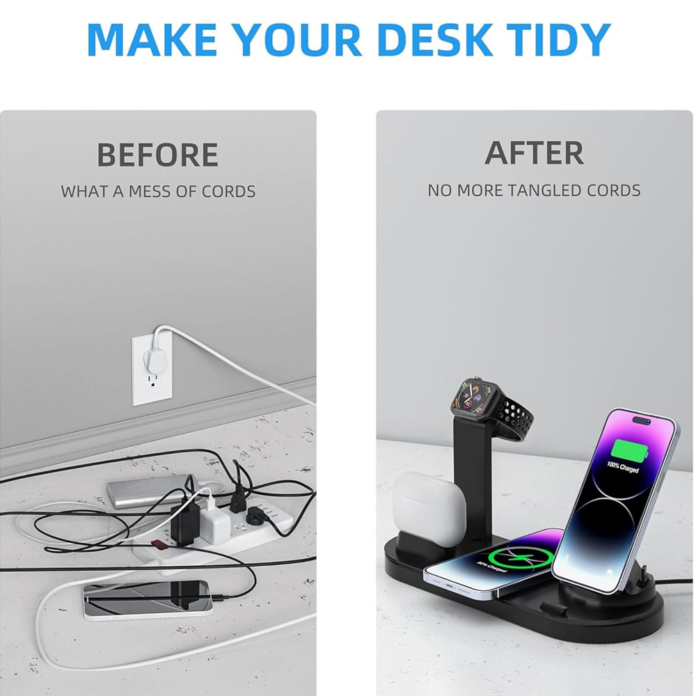 Stacja dokująca z bezprzewodow – Wireless Charger Watch recenzja i cena