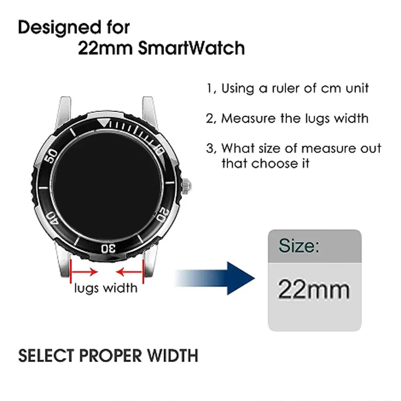 Regulowany pasek 22 mm do OneP – Smartwatch X2 recenzja i cena