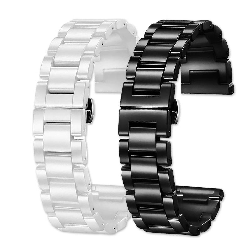 22mm ceramiczny pasek do zegar – Ceramic Link Bracelet recenzja i cena