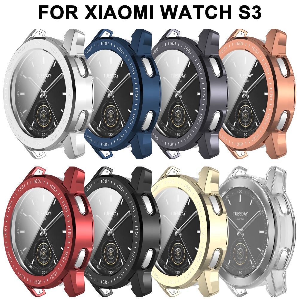 Nowa pełna pokrywa TPU Case Bu – Xiaomi Smartwatch S3 Accessories recenzja i cena
