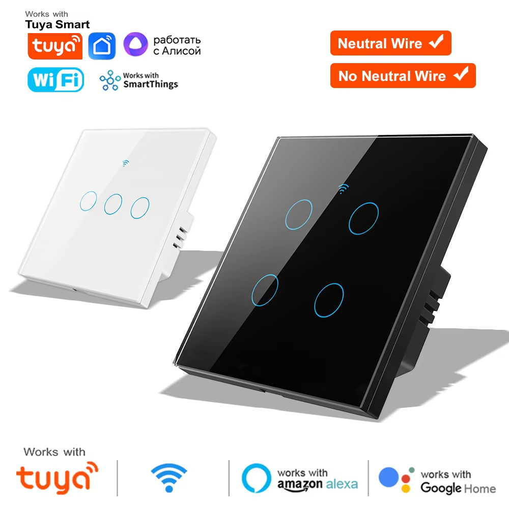 1 2 3 4 Gang WiFi RF 433mhz Do – Smart Accessories recenzja i cena