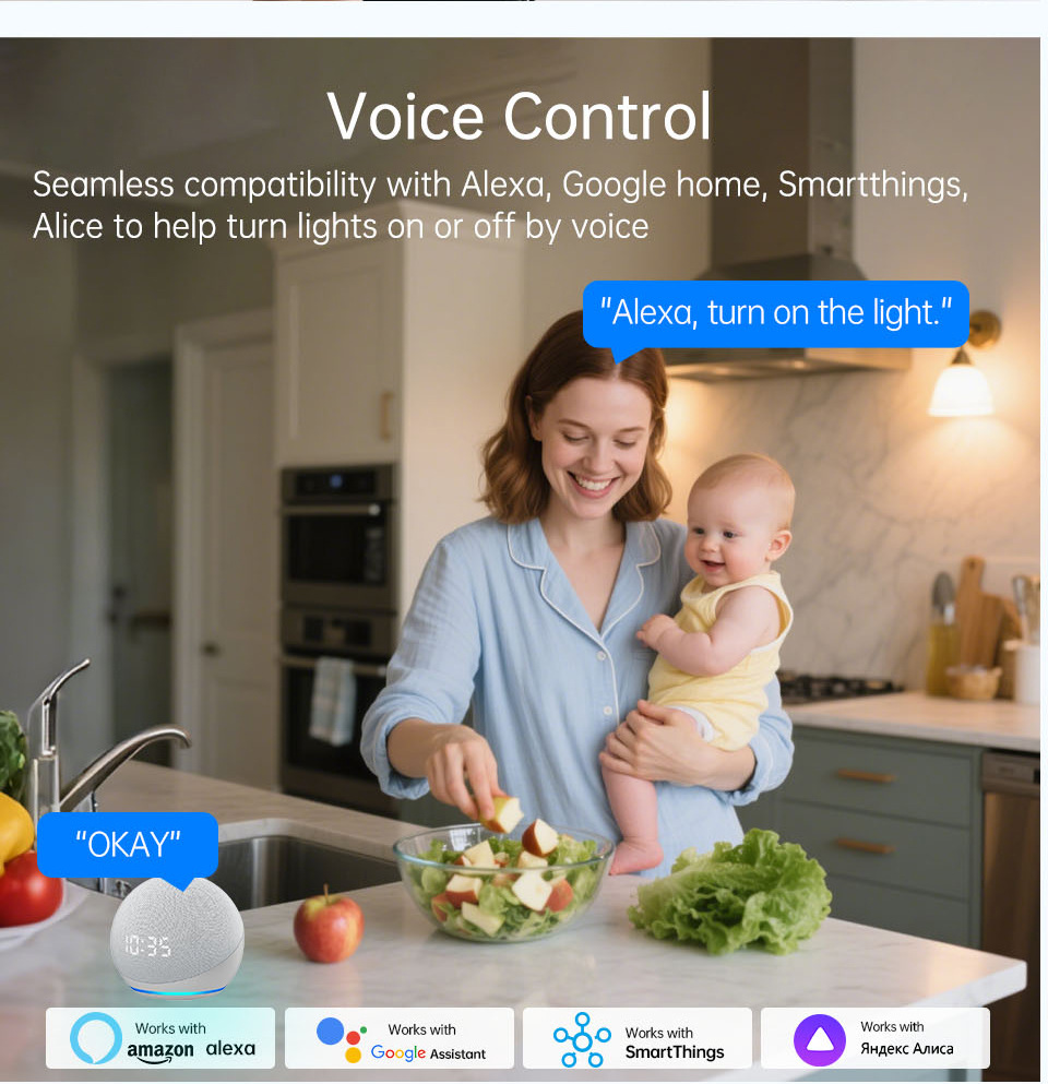 1 2 3 4 Gang WiFi RF 433mhz Do – Smart Accessories recenzja i cena