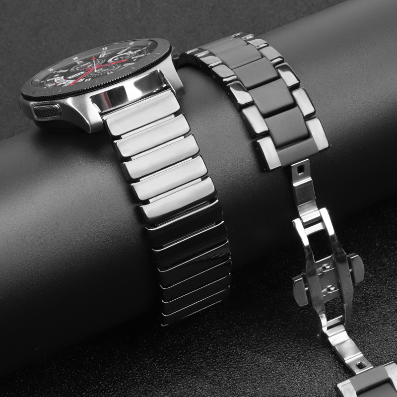 Ceramiczny 22mm zegarek pasek  – Ceramic Link Bracelet recenzja i cena