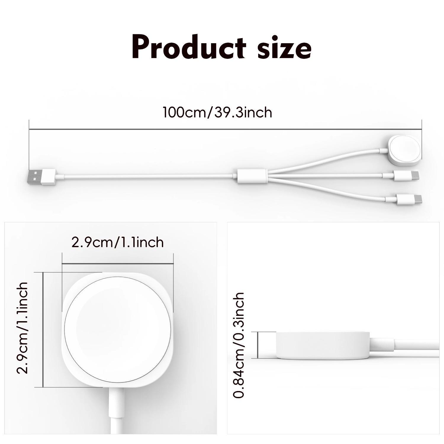 Magnetyczna ładowarka 3 w 1 do – Watch Charger Cable recenzja i cena