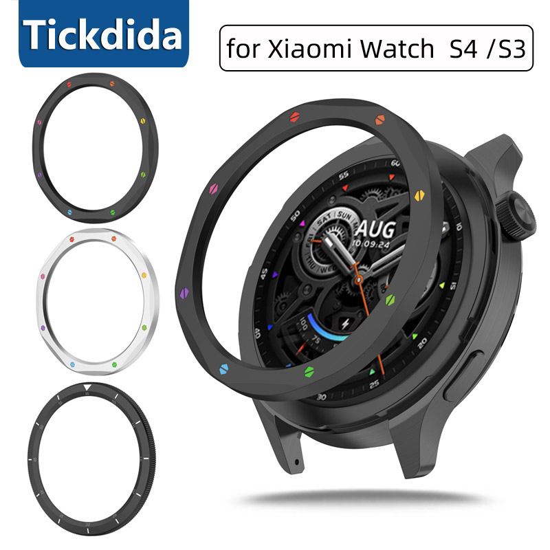 Metalowe etui z pierścieniem d – Xiaomi Smartwatch S4 Accessories recenzja i cena