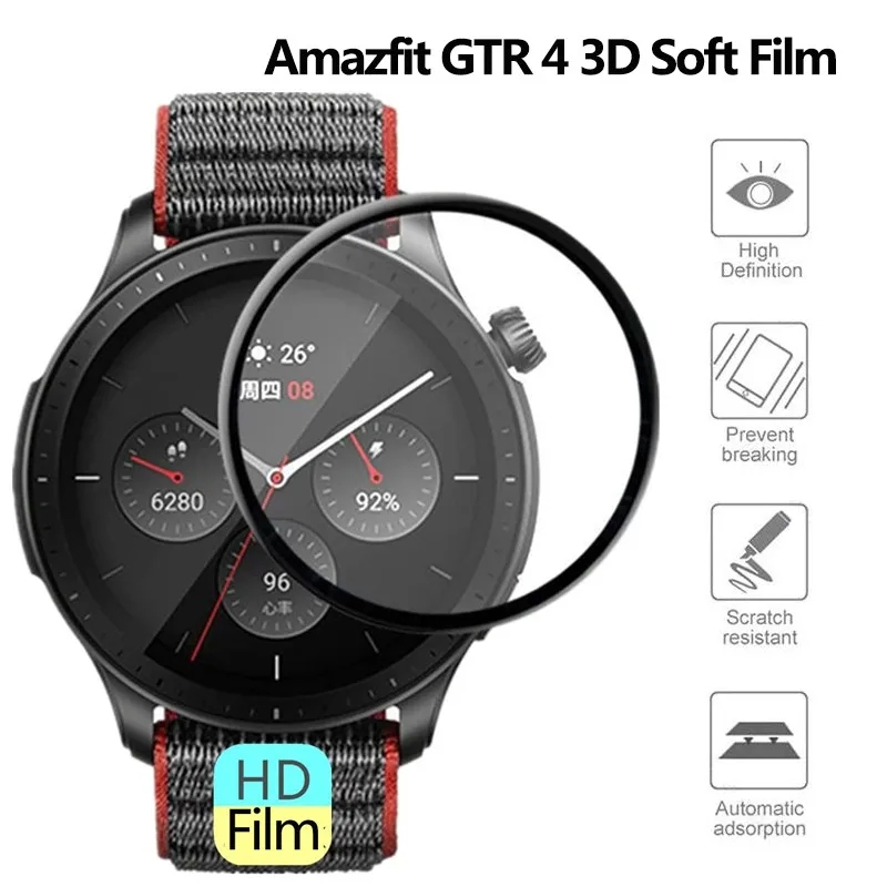 Dla Amazfit GTR 4 osłona ekran – Smart Watch Accessories recenzja i cena