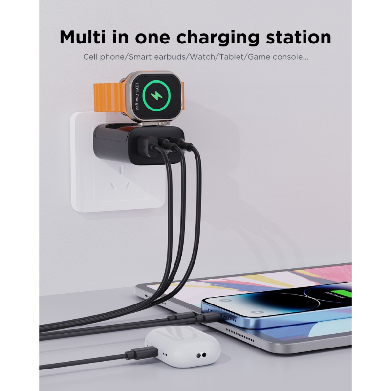 Oatsbasf 4 w 1 QC3.0 Szybka ma – Wireless Charger Watch recenzja i cena