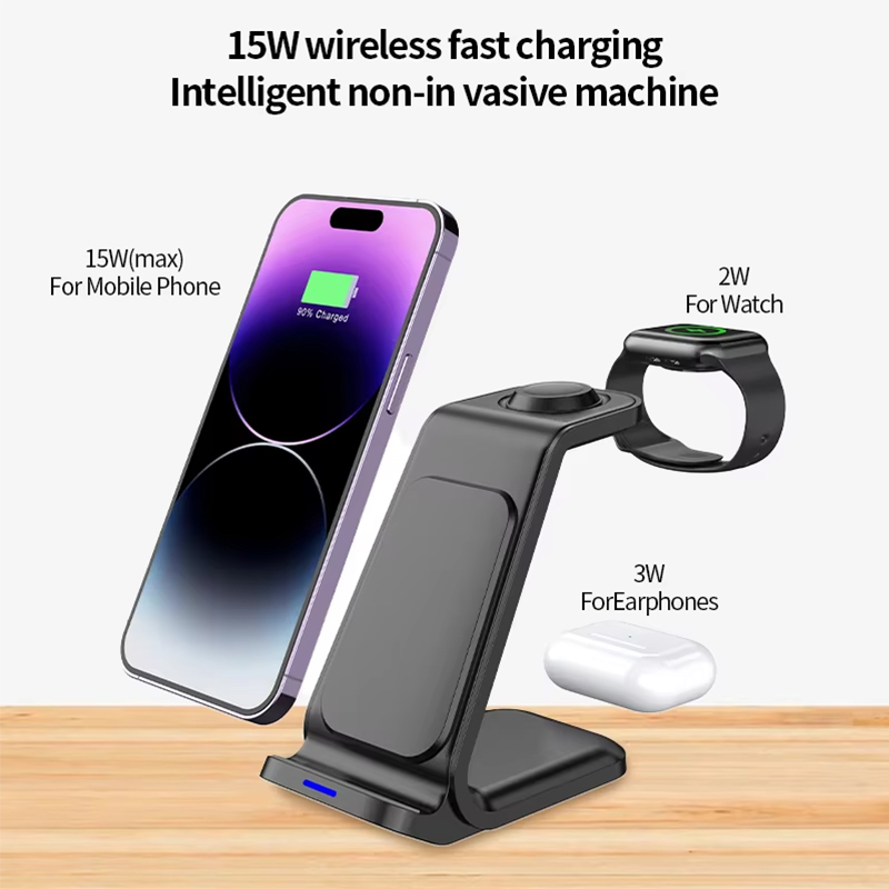 Stacja ładująca 3 w 1 bezprzew – Watch Charger Cable recenzja i cena
