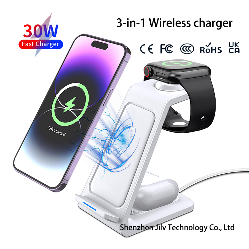 Stacja ładująca 3 w 1 bezprzew – Watch Charger Cable recenzja i cena